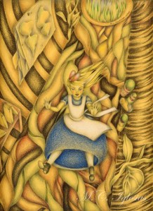 3-Alice-down the rabbit-hole